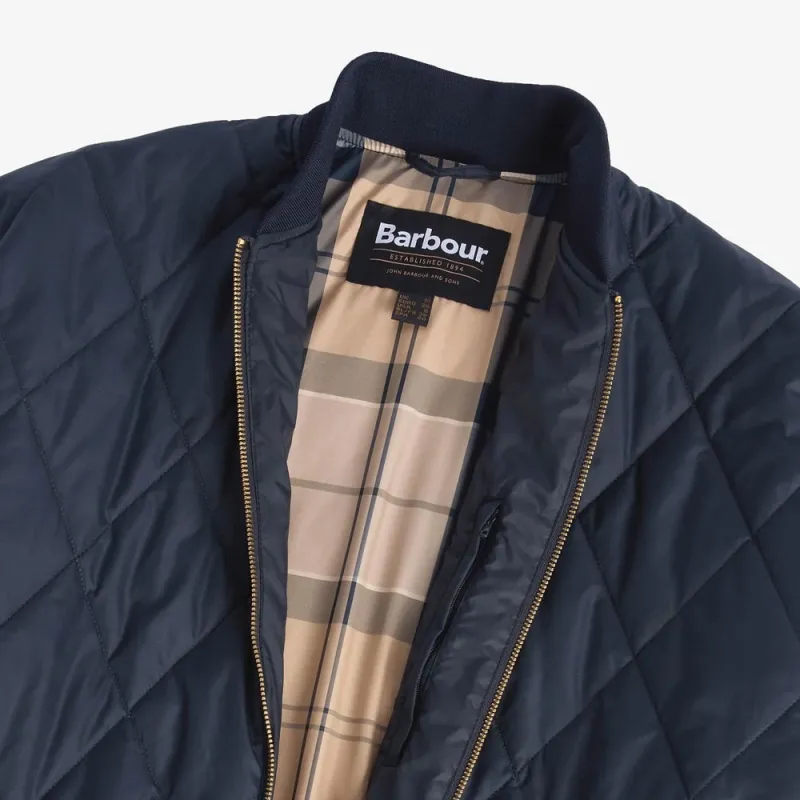 BARBOUR Puffer Jacket Women's Dark Marine Blue-8