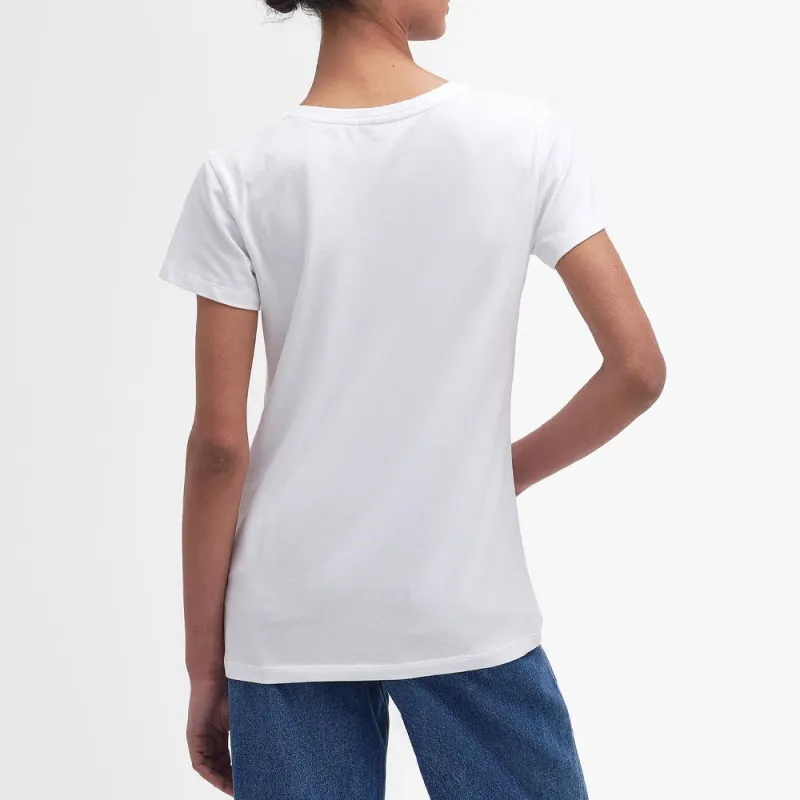 BARBOUR T-Shirt Women's Classic White-3