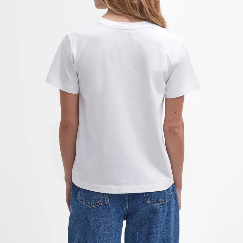 BARBOUR T-Shirt Women's Classic White-3