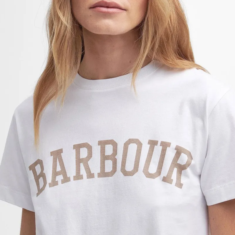 BARBOUR T-Shirt Women's Classic White-4