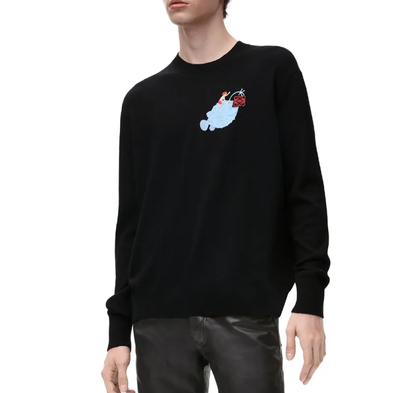 LOEWE Sweaters Men Black-2