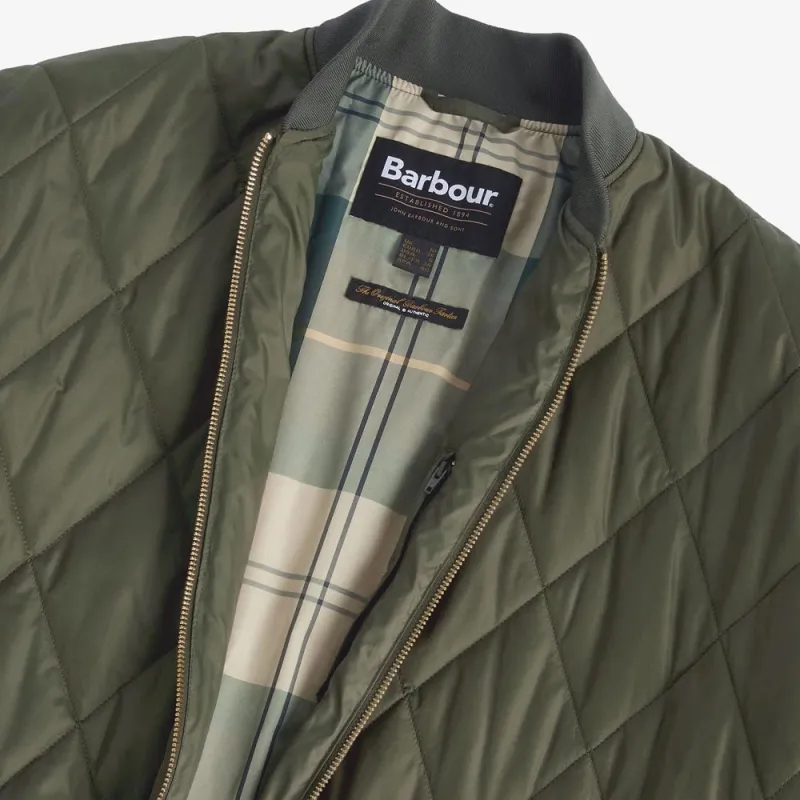 BARBOUR Puffer Jacket Women's Dark Olive-7