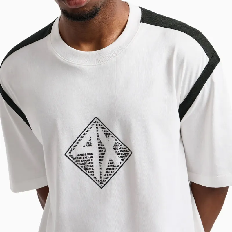 ARMANI EXCHANGEAE T Shirt Men's Cream White-4