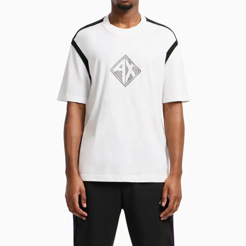 ARMANI EXCHANGEAE T Shirt Men's Cream White-2