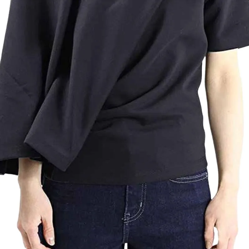 LOEWE Crop Tops Women's Black-3
