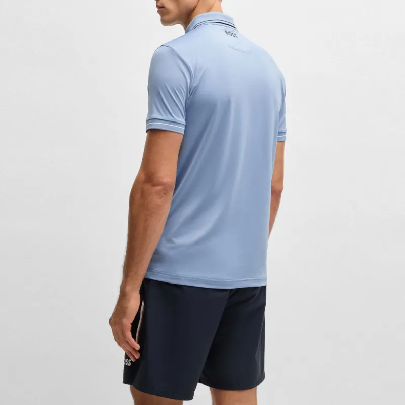 HUGO BOSS FW24 Polo Shirt Men's Light Blue-3