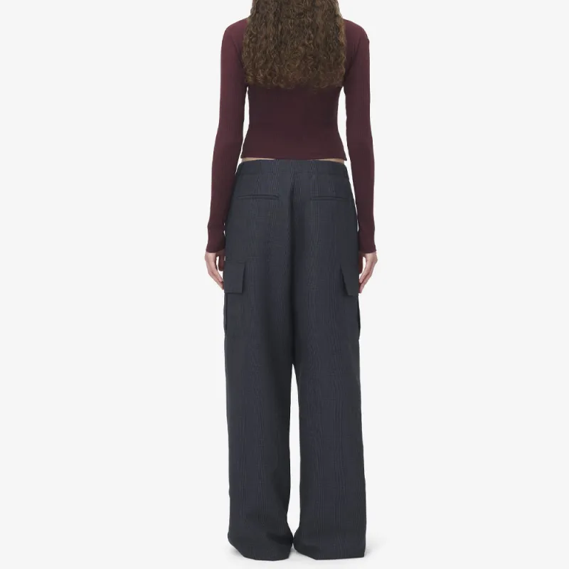 Alexander McQueen Chain detail Ribbed Top-3
