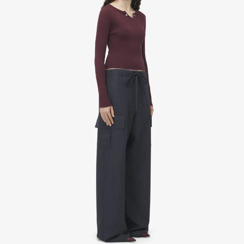 Alexander McQueen Chain detail Ribbed Top-4