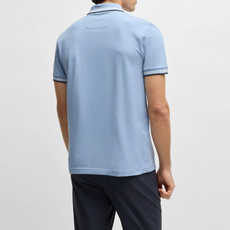 HUGO BOSS Polo Shirt Men's Light Blue-3