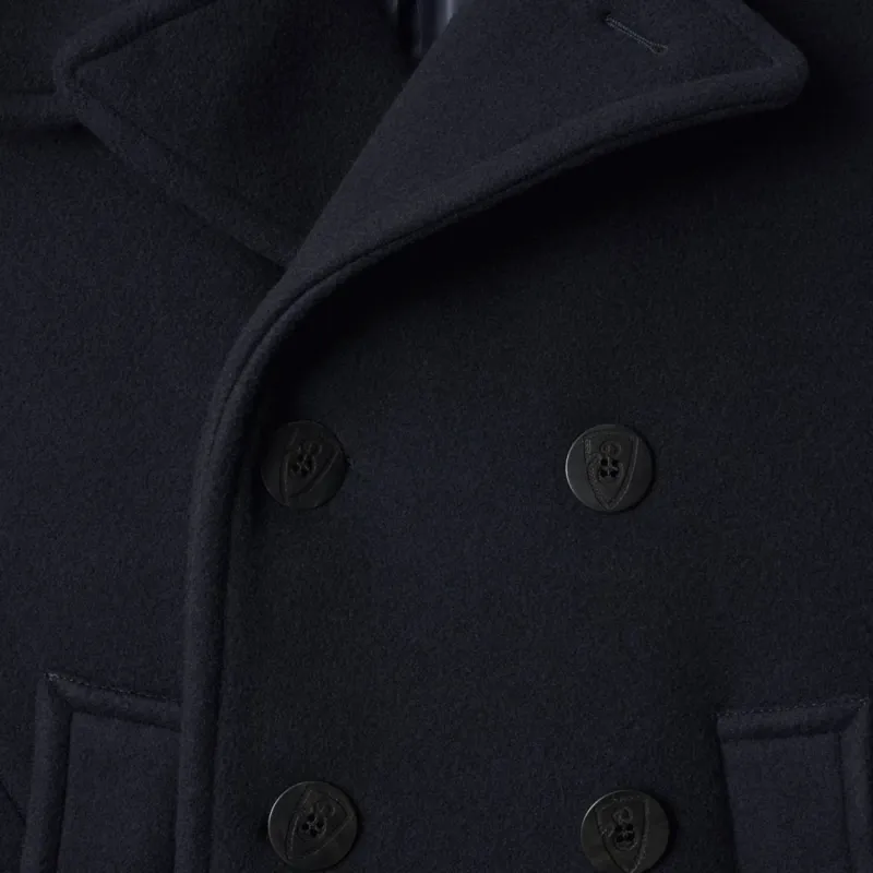 Burberry FW24 Coat Men's Marine Blue-4