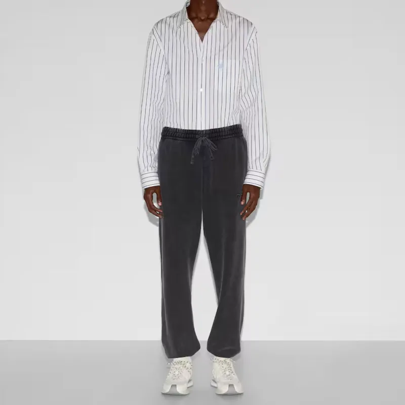 GUCCI FW24 Knitted Sweatpants Men's Dark Gray-1