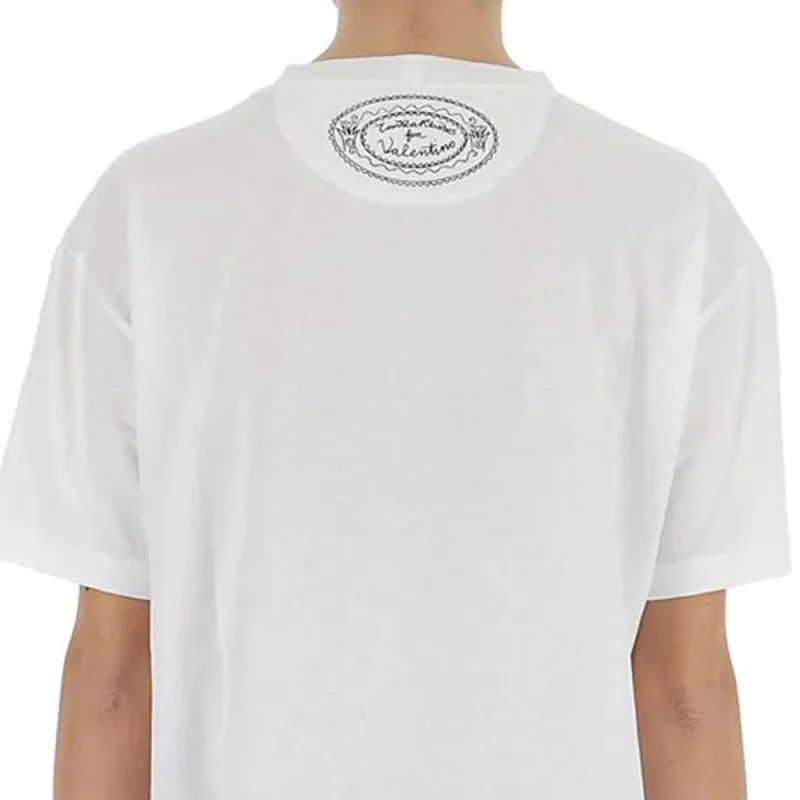 Valentino T Shirts Women's White-5