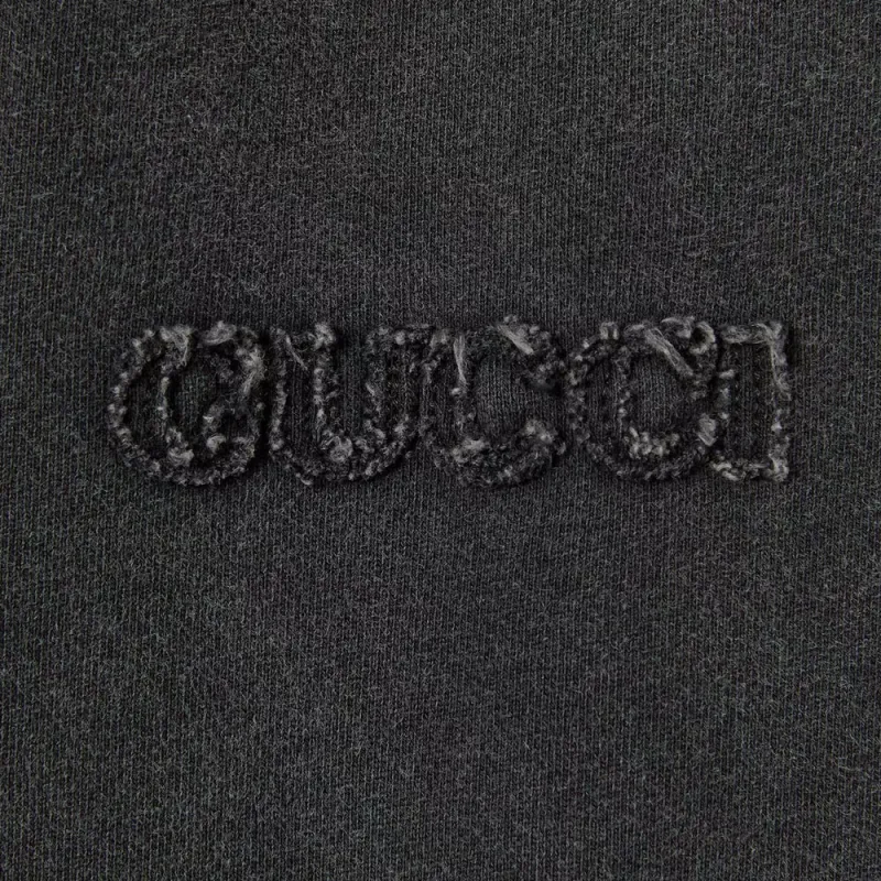 GUCCI FW24 Knitted Sweatpants Men's Dark Gray-6