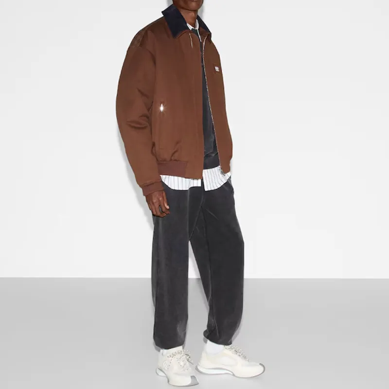 GUCCI FW24 Knitted Sweatpants Men's Dark Gray-4