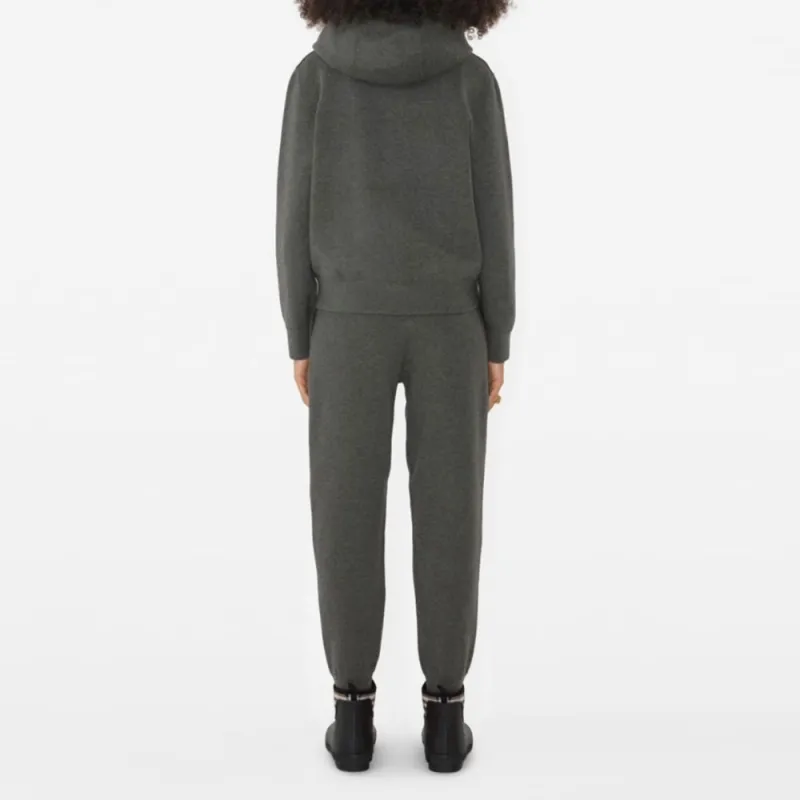 Burberry Knitted Sweatpants Women's Gray-2