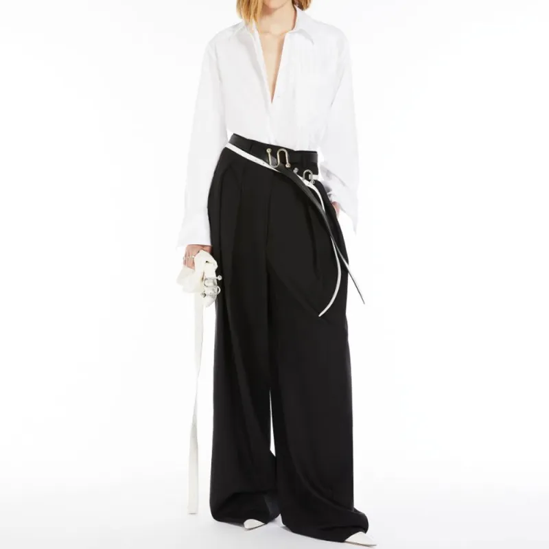 SportMax Deborah Pleated Boxy Shirt-2