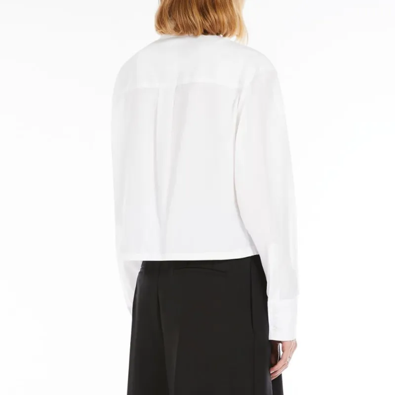 SportMax Deborah Pleated Boxy Shirt-3