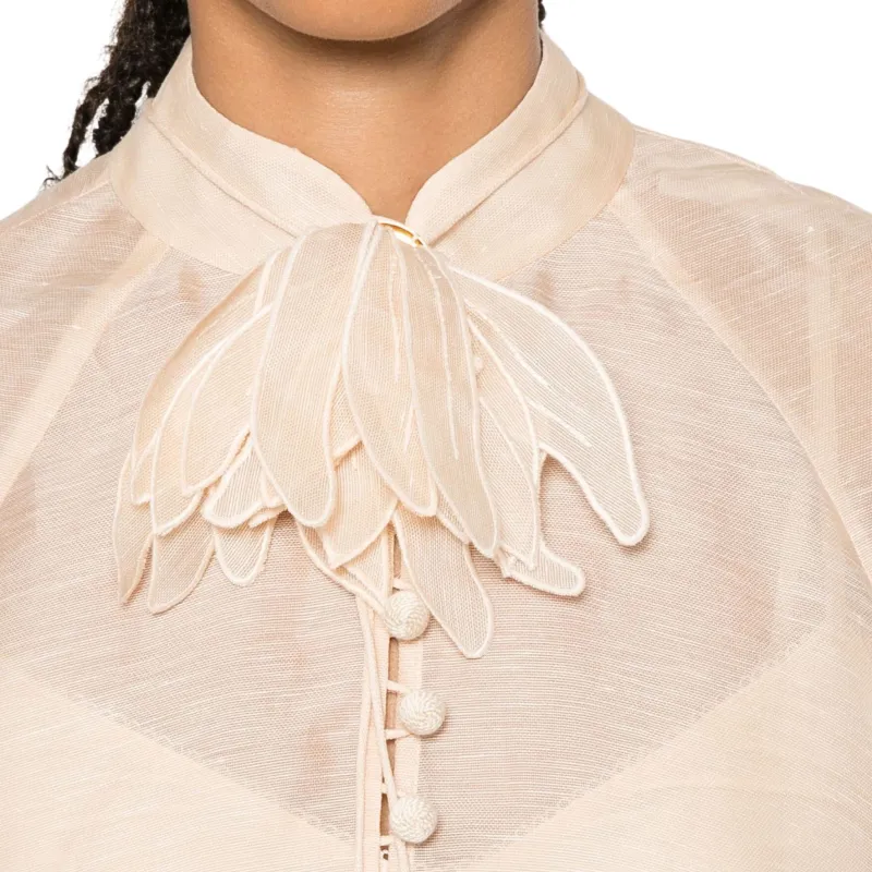Zimmermann Illustration Buttoned Blouse-4