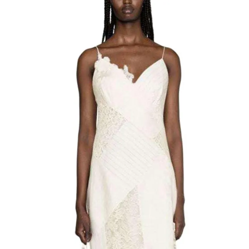 Zimmermann SS24 Slip Dresses Women's Ivory-1