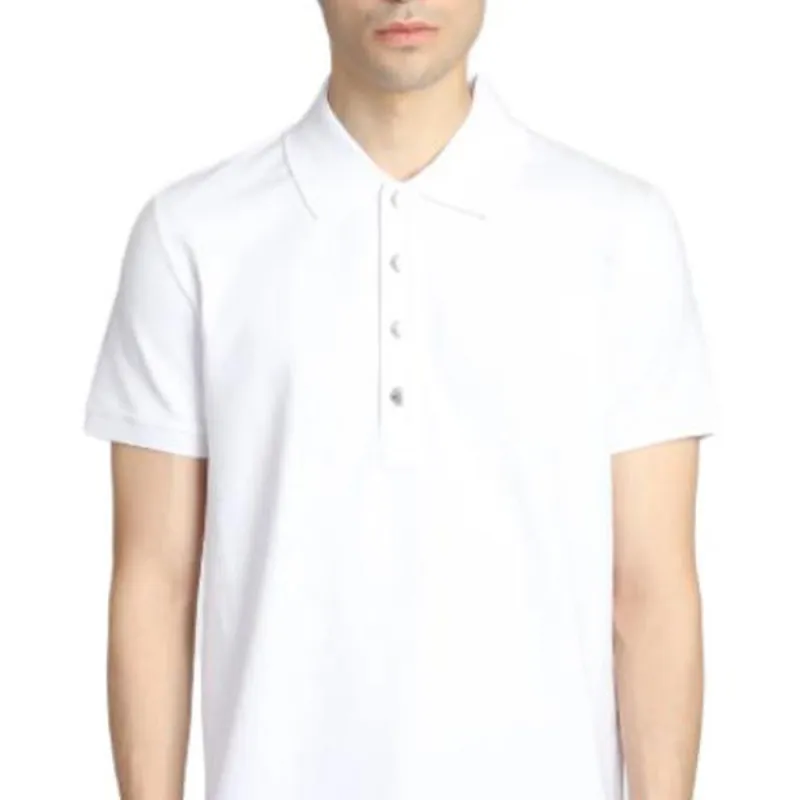 BALMAIN Polo Shirts Men White-5