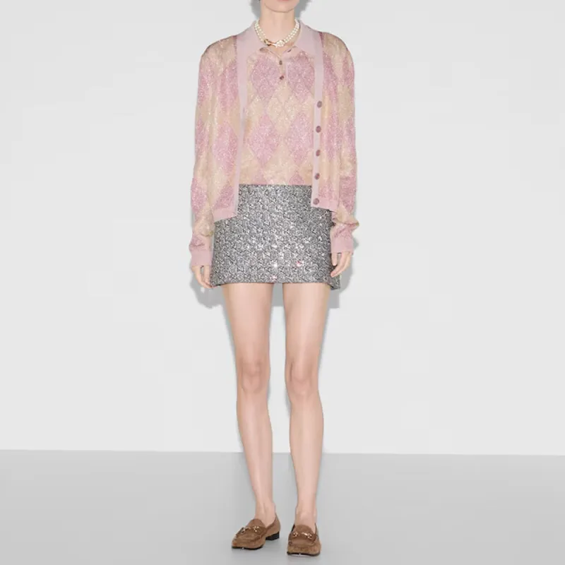 GUCCI SS25 Knitwear Women's Pink-1
