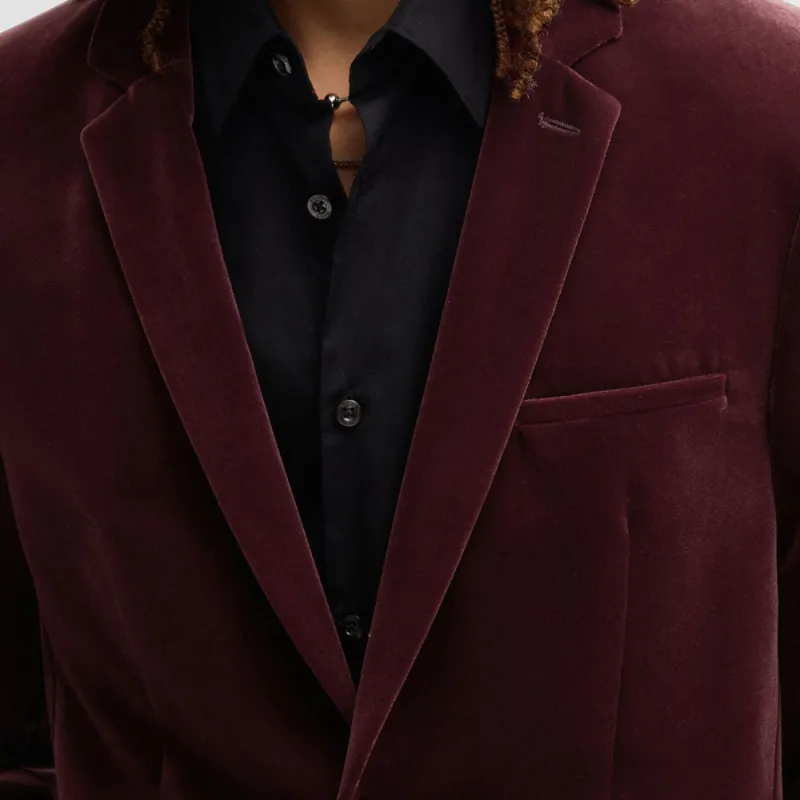 HUGO BOSS Jackets Coats Men's Deep Red-5