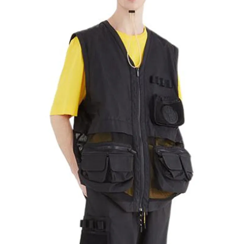 FENDI Vests Men Black-3