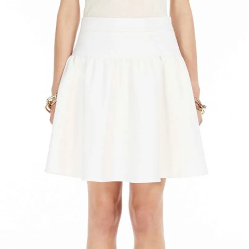 MaxMara Casual Short Skirts Women's White-3