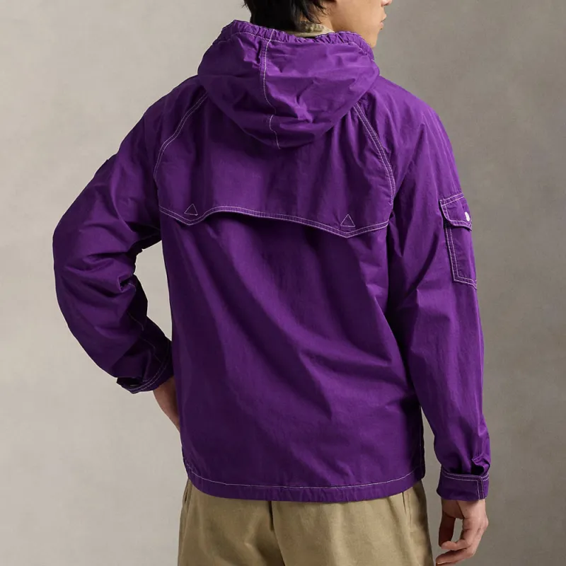 Polo Ralph Lauren FW24 Jackets Coats Men's Glamorous Style Purple-3