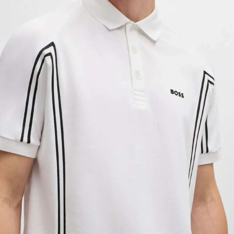 HUGO BOSS Paddy Tape Polo Shirt-4