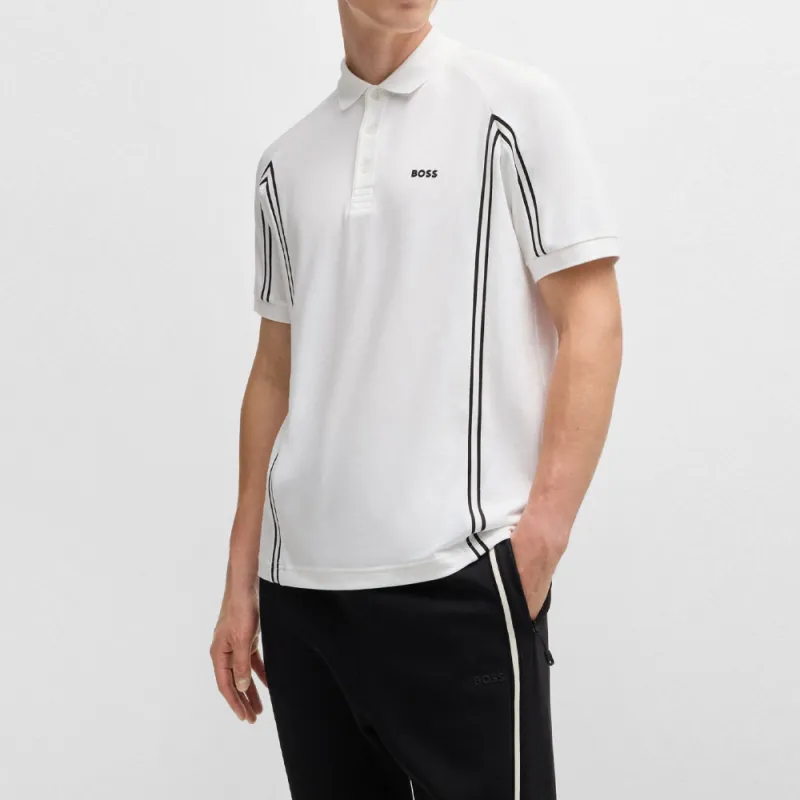 HUGO BOSS Paddy Tape Polo Shirt-3