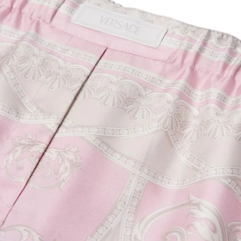 VERSACE La Coupe Des Dieux Silk Trousers-3