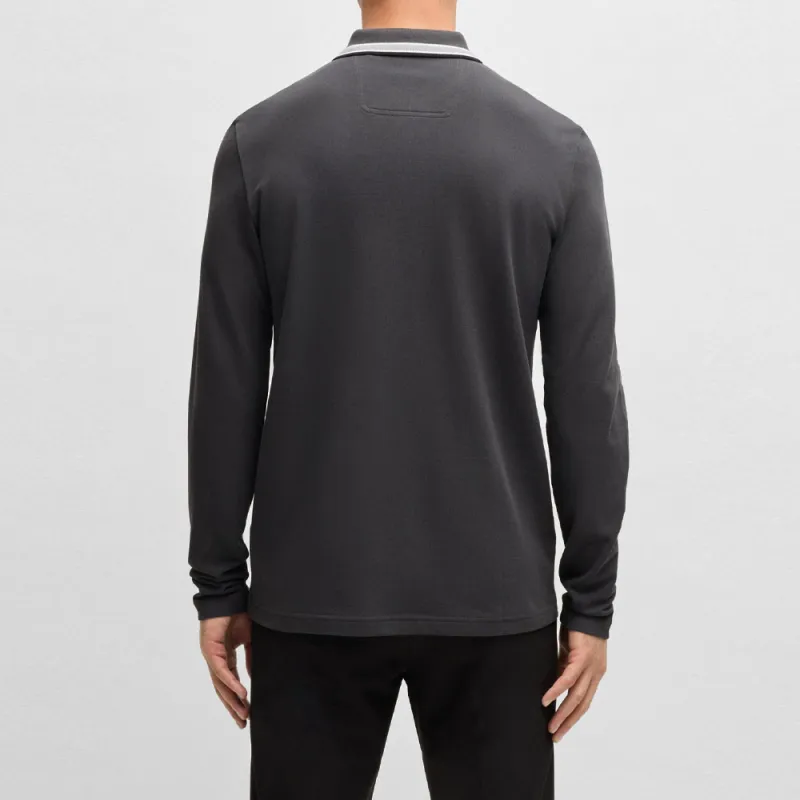HUGO BOSS Polo Shirt Men's Dark Gray-3