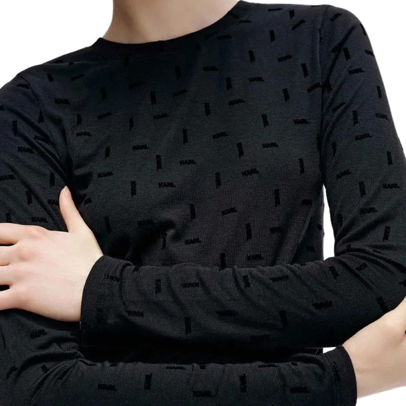 KARL LAGERFELD FW24 Knitwear Women's Black-2
