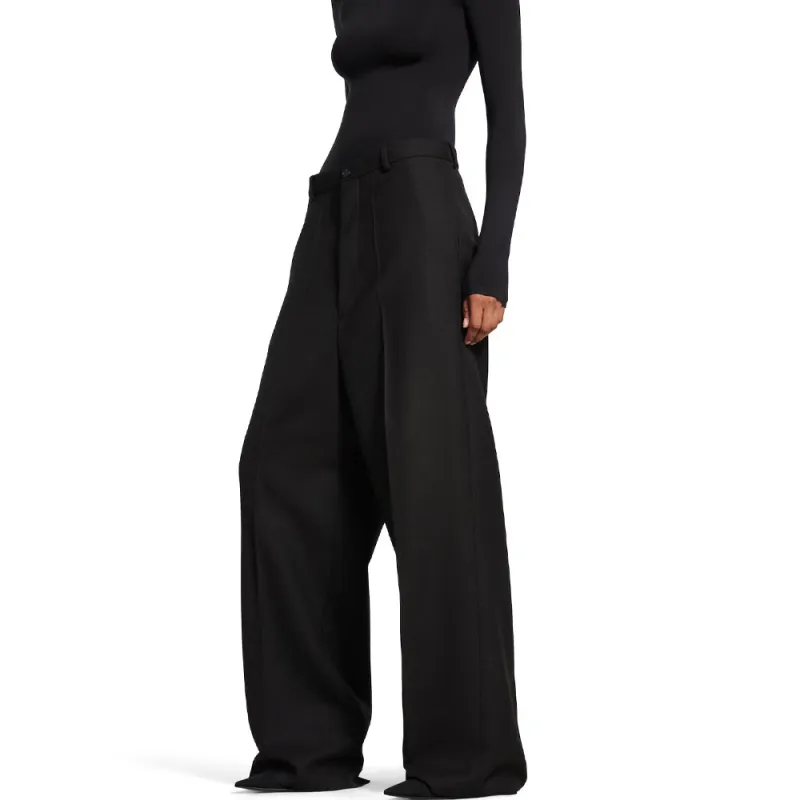 Balenciaga Mid Waisted Loose Pants-5