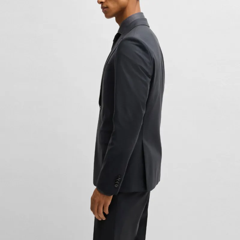 HUGO BOSS Business Suits Men's Black-6