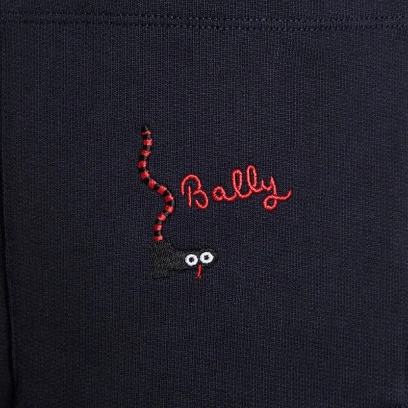 BALLY Logo embroidered Sweatpants-4