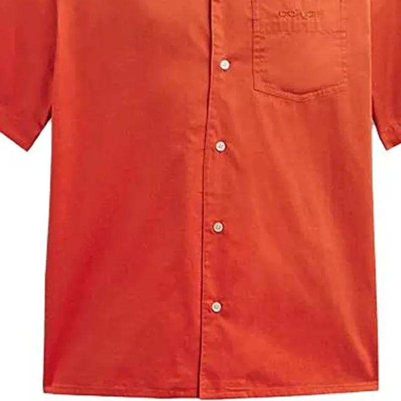 COACH Shirts Men Orange-4