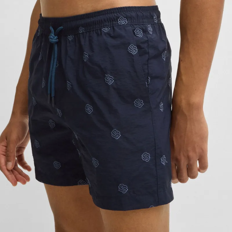 HUGO BOSS Swimming Shorts Men's Dark Blue-3