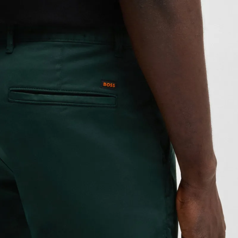 HUGO BOSS Straight leg Trousers-4