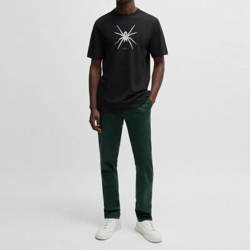 HUGO BOSS Straight leg Trousers-1
