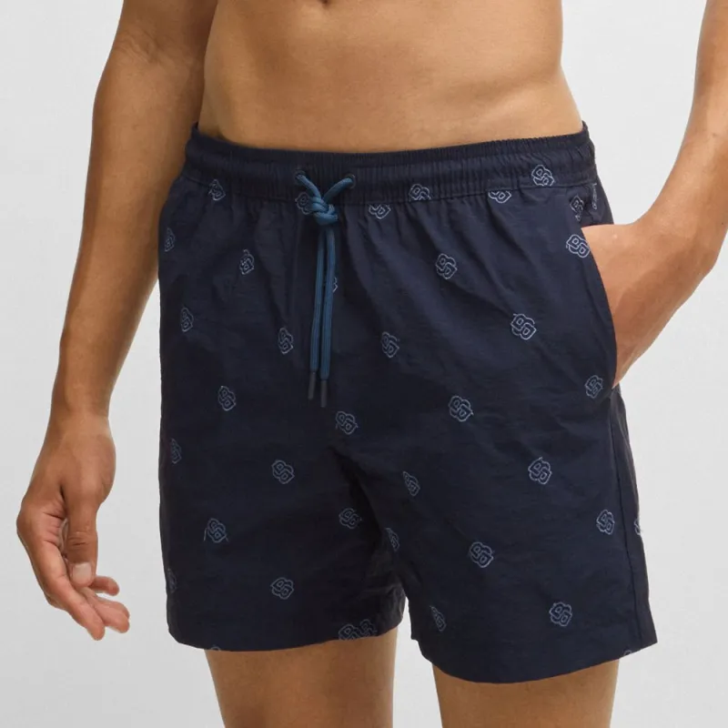 HUGO BOSS Swimming Shorts Men's Dark Blue-1
