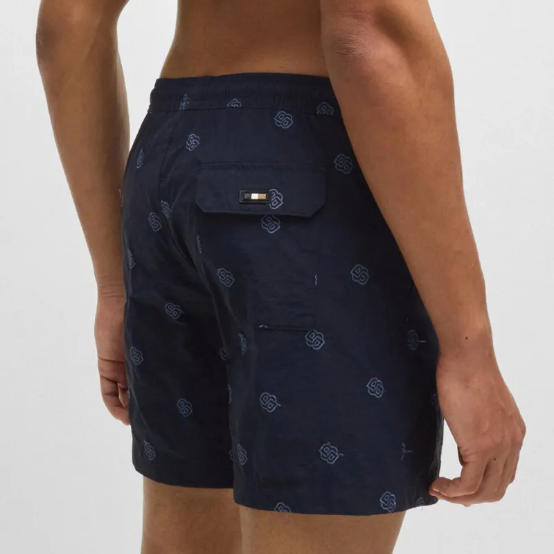 HUGO BOSS Swimming Shorts Men's Dark Blue-2