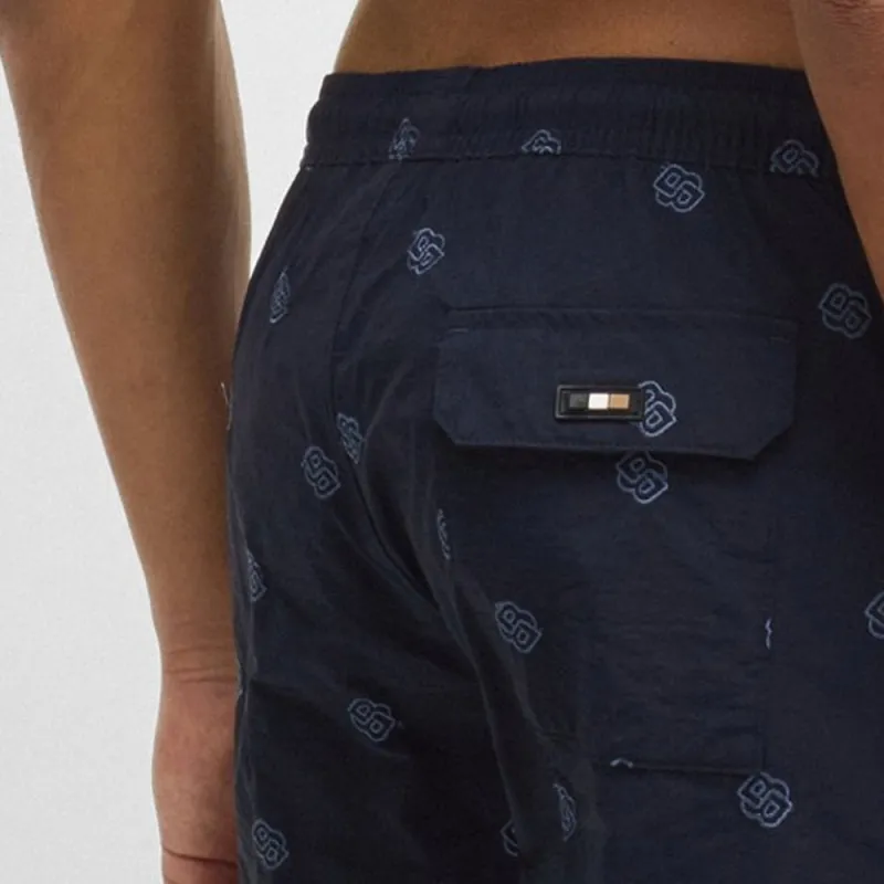 HUGO BOSS Swimming Shorts Men's Dark Blue-4