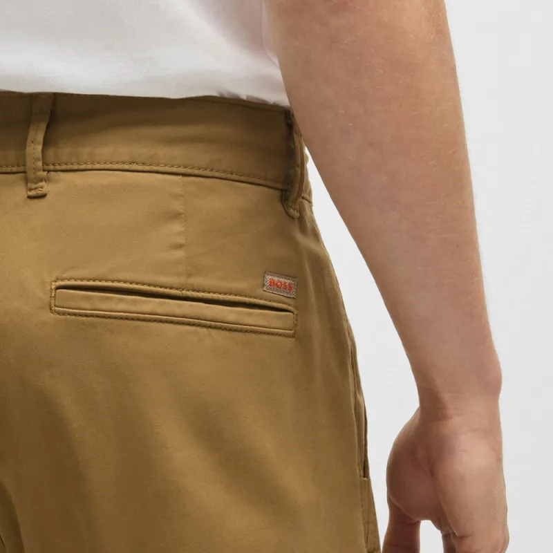 HUGO BOSS Casual Pants Men's Beige-4