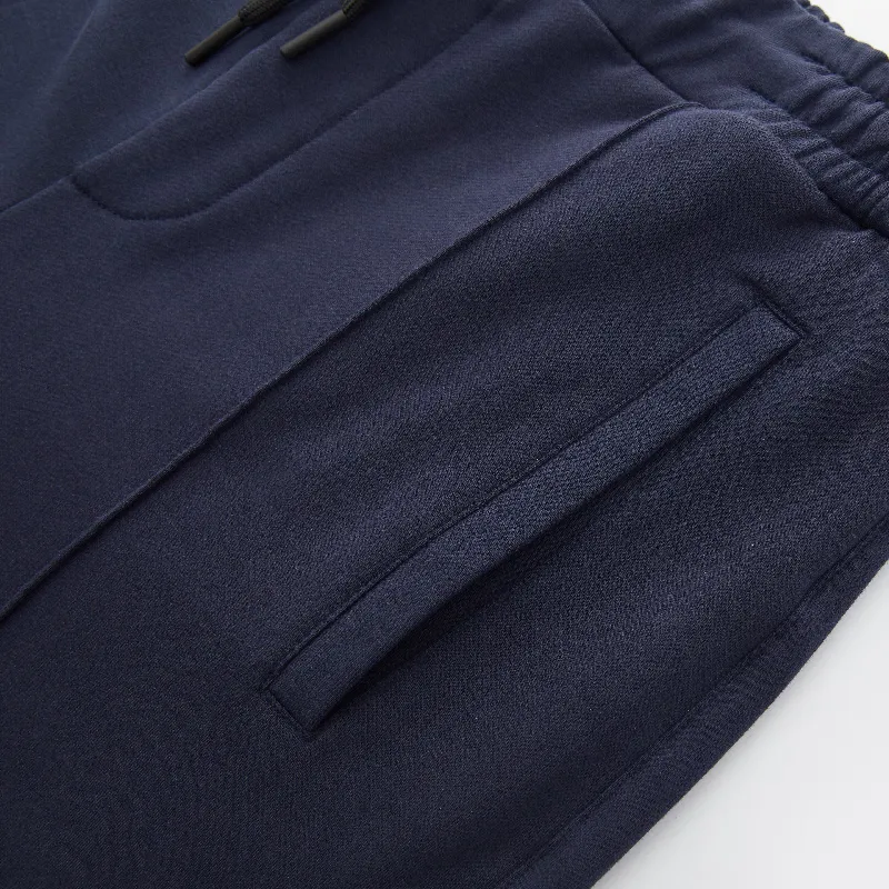 CORNELIANI Knitted Sweatpants Men's Navy Blue-4