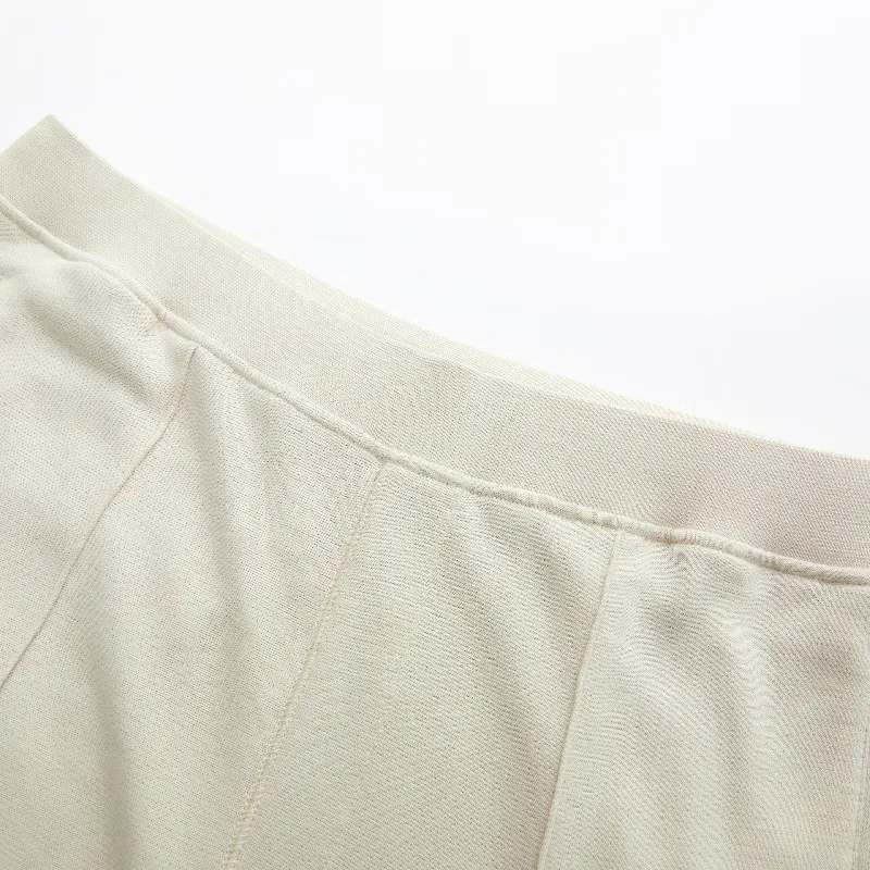 CORNELIANI Knitted Sweatpants Men's Ecru-3