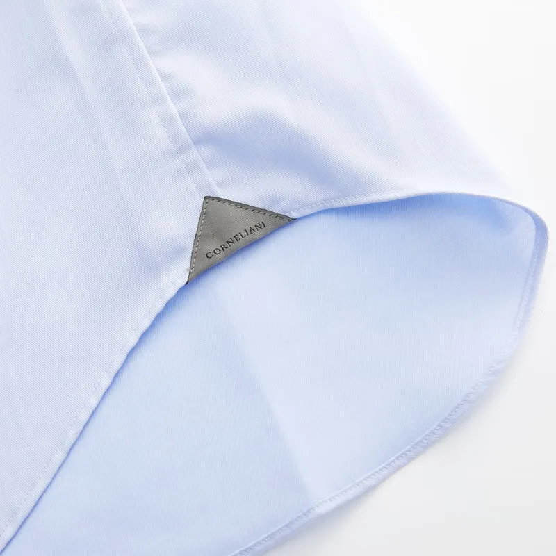 Corneliani Shirts Men Blue-4