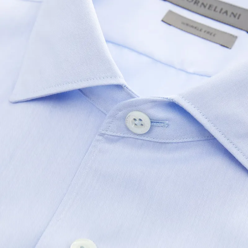 Corneliani Shirts Men Blue-6