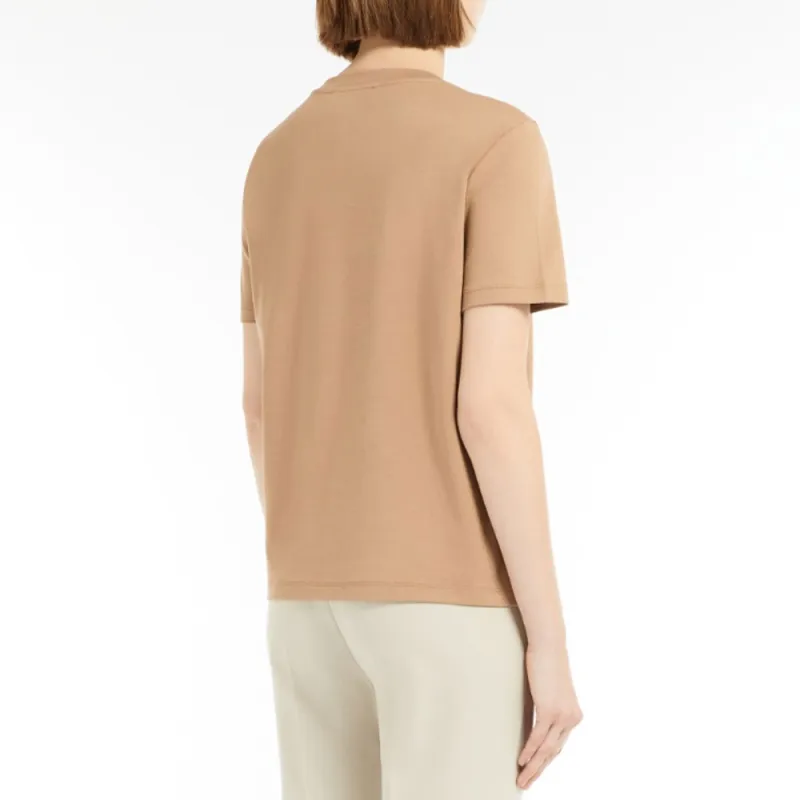 'S MAX MARA Crewneck Short Sleeved T Shirt-3
